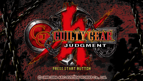Guilty Gear Judgment screenshot 4 for PSP